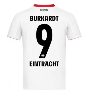 Eintracht Frankfurt Jonathan Burkardt #9 Replika Bortatröja 2025-26 Kortärmad Eintracht Frankfurt Jonathan Burkardt #9 Replika Bortatröja 2025-26 Kortärmad
